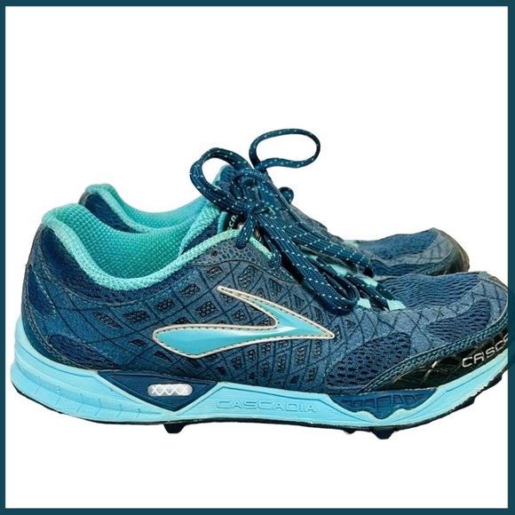 Brooks Cascadia 7 Waterproof Membrane Trail Running Hiking Shoe (9.5) - Picture 4 of 12